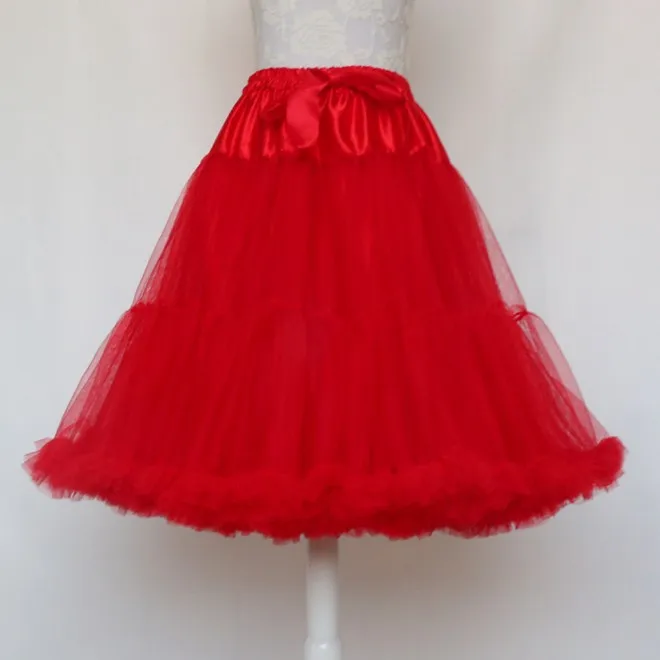 Женская многослойная юбка длиной 55 см для косплея юбка-подъюбник с эластичным