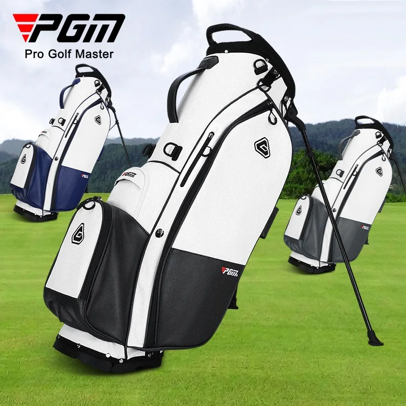 PGM Waterproof Golf Rack Bag Ultra-light Standard Ball Bag High Capacity Golf Stand Bags Portable Package Can Hold 13-14 Clubs