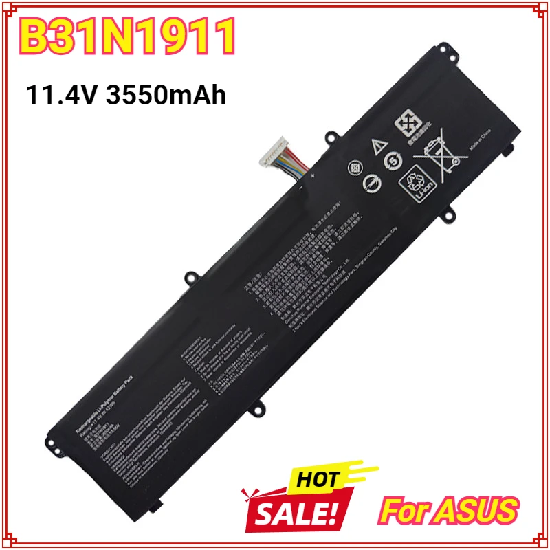 Фото B31N1911 C31N1911 Аккумулятор для ноутбука ASUS VivoBook Flip 14 TM420IA M413 M413DA TM420IA F413 X413 K413 Ноутбук X X421DA X413FF №1