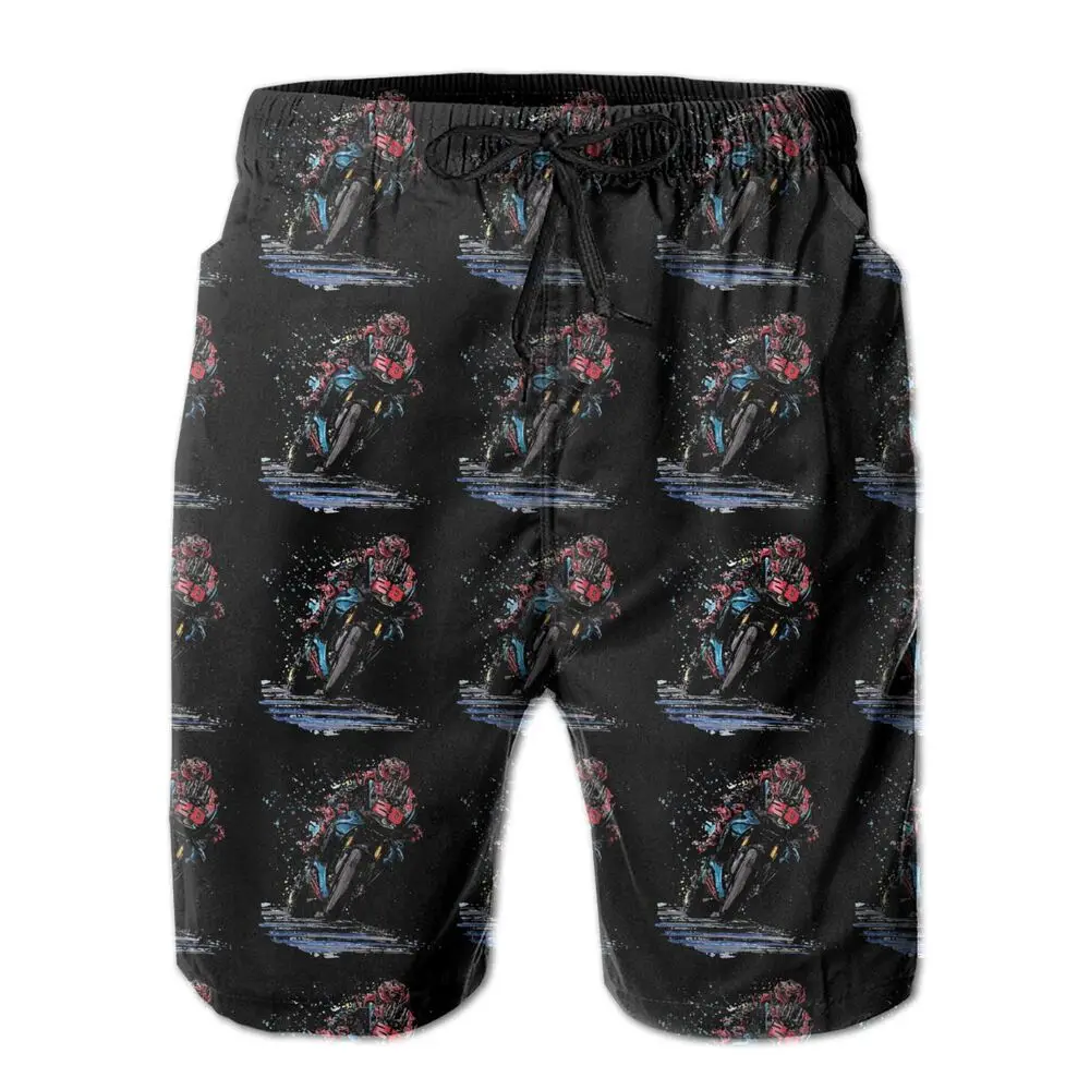 

Fabio-Quartararos El-Diablo Hawaii Pants Beach Breathable Quick Dry Humor Graphic R357 running #20 Men Gym Shorts Large Version