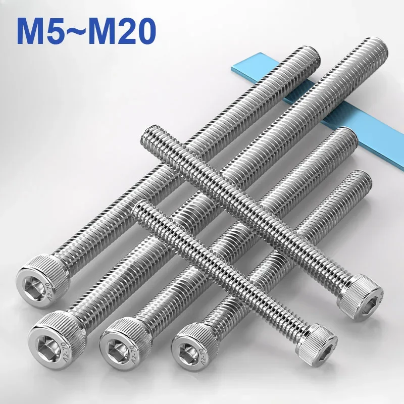 

Болты с шестигранной головкой из нержавеющей стали M5-M20 150 мм