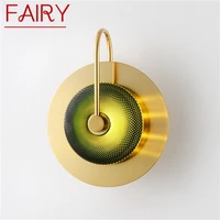 fairy nordic wall light modern creative lamp led scones gold glass fixtures indoor home hotel