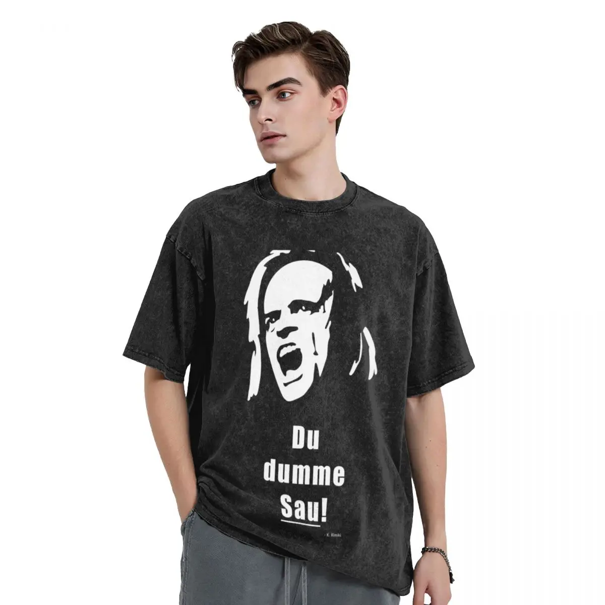 Мужская футболка kklou Kinski-sow с графическим рисунком винтажная одежда для мужчин