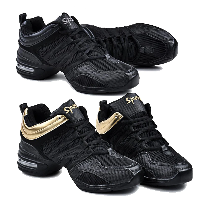 Women's Breathable Mesh Sporty Dancing Shoes Soft Bottom Low Top Toning Shoes Lightweight Fitness Shoes Comfortable Sport Shoes