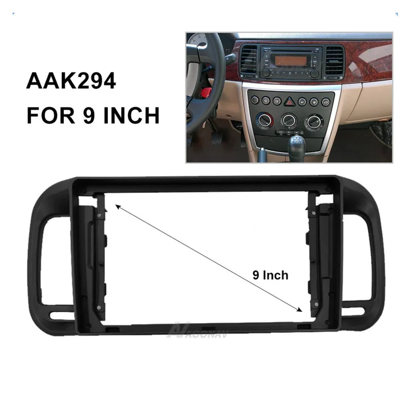 

Car audio navigation large screen car navigation frame 9 inch modified panel bracket Fit for China Junjie 2006