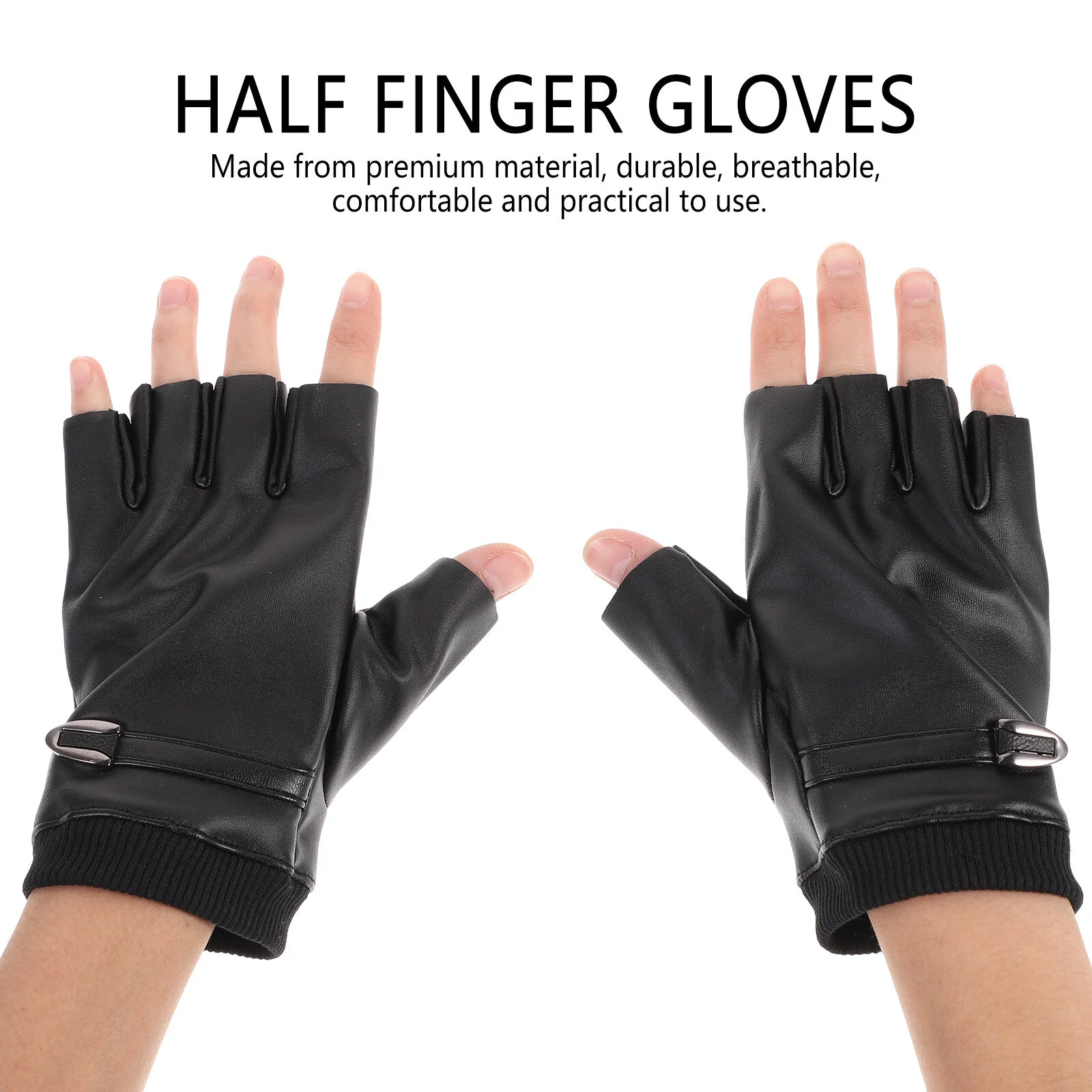 

Work Gloves For Women Yarım parmak Yuvarlak Eldiven Erkekler Kadınlar için Sürüş Eldivenleri ( , Ücretsiz Boyut )