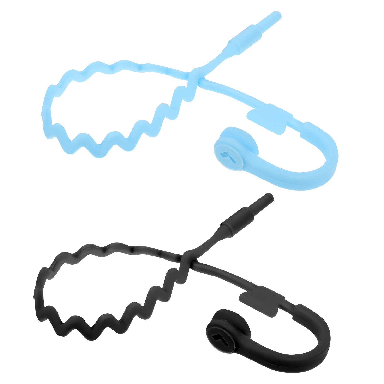 

2 Pcs Reading Accessories Paper Gift Rubber Bookmarks Silicone Book Marker Book Holder Stand