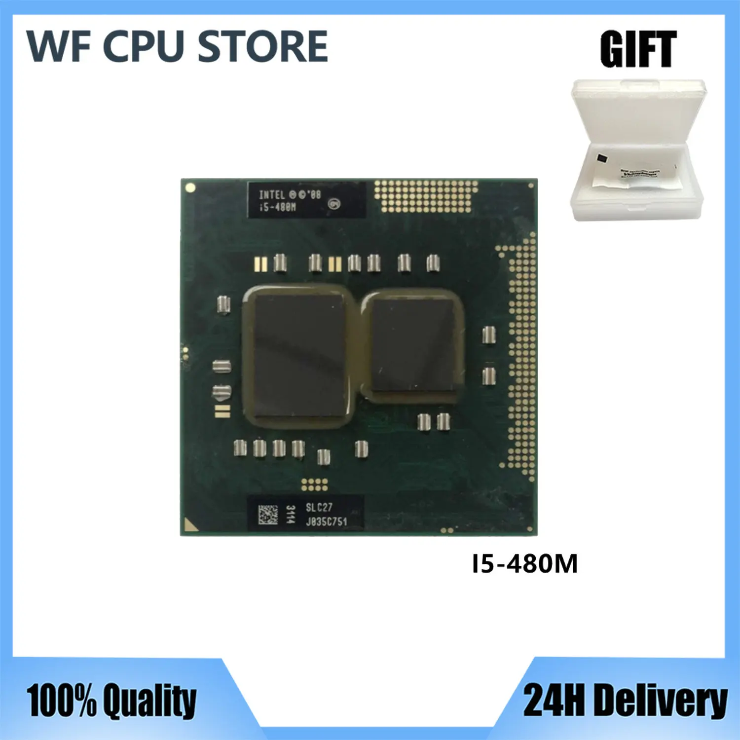 

Процессор Intel Core i5 480M 2,66G 3M 988 GT/s для сокета G1 SLC27 PGA