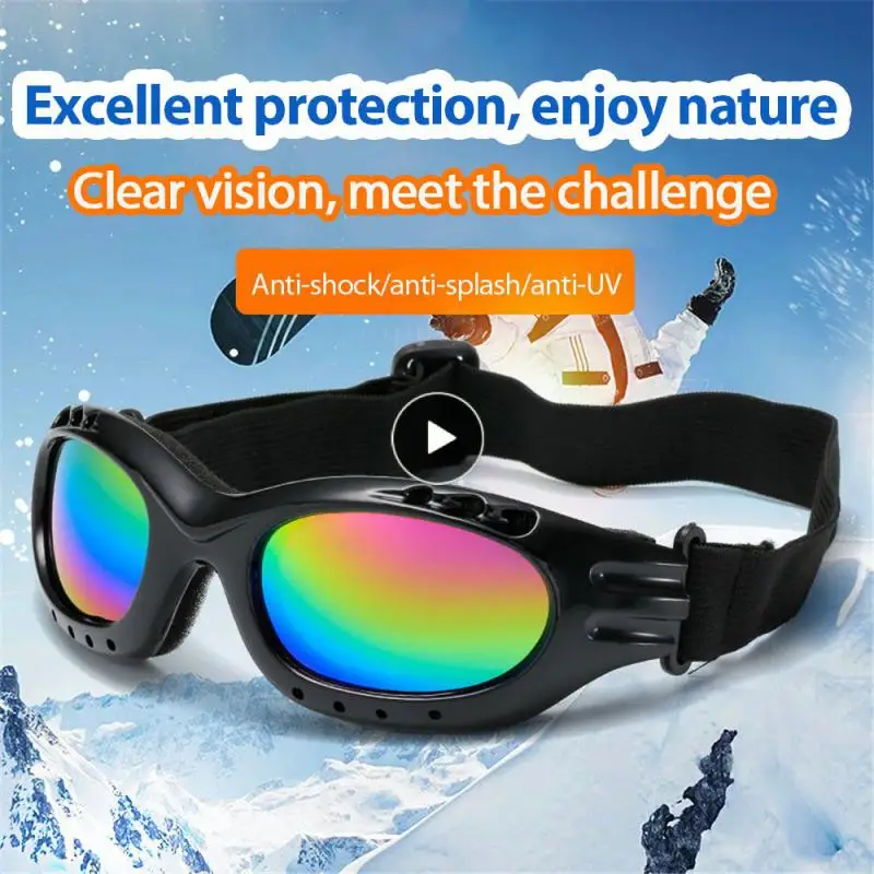 

Color Film Welding Mirror Slip Motorcycle Goggles Dustproof Windproof Mirror Windproof Splash Proof Goggles