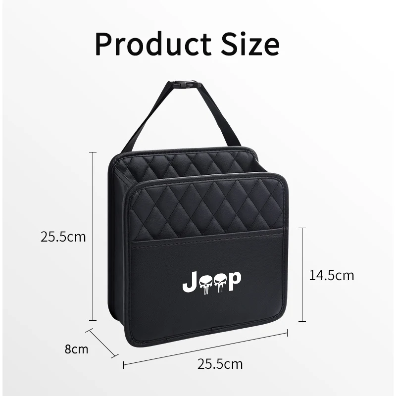 Органайзер для автомобильного сиденья сумка хранения чехлы мешков мусора Jeep