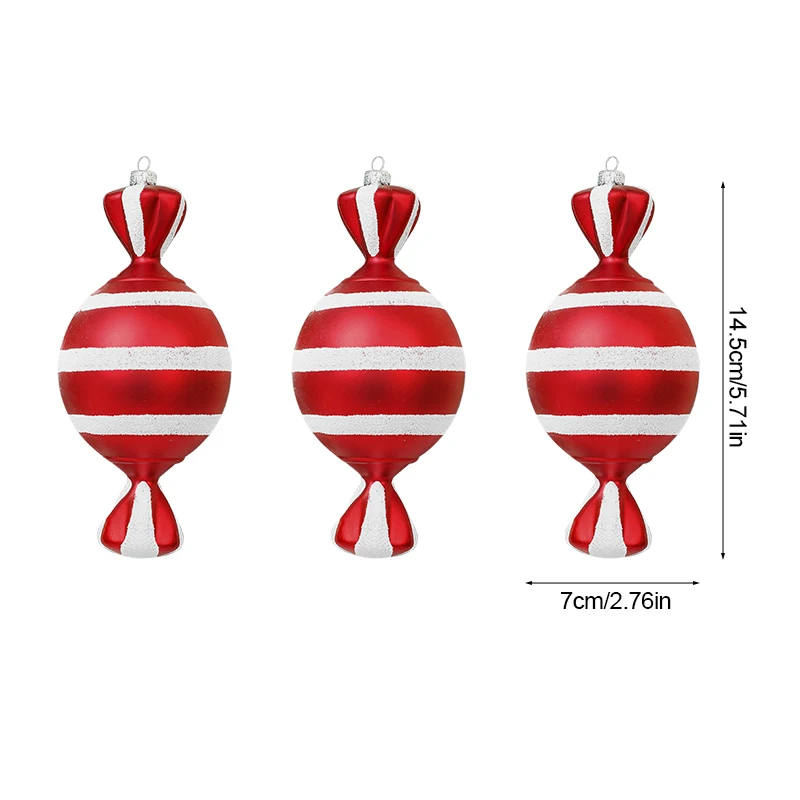 

Рождественские шары-леденцы ZQNYCY 3/6 шт.