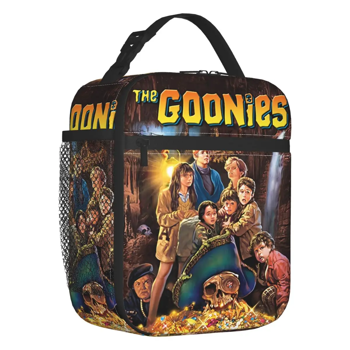 

The Goonies Insulated Lunch Bags for Women Never Say Die Resuable Cooler Thermal Bento Box Kids School Children