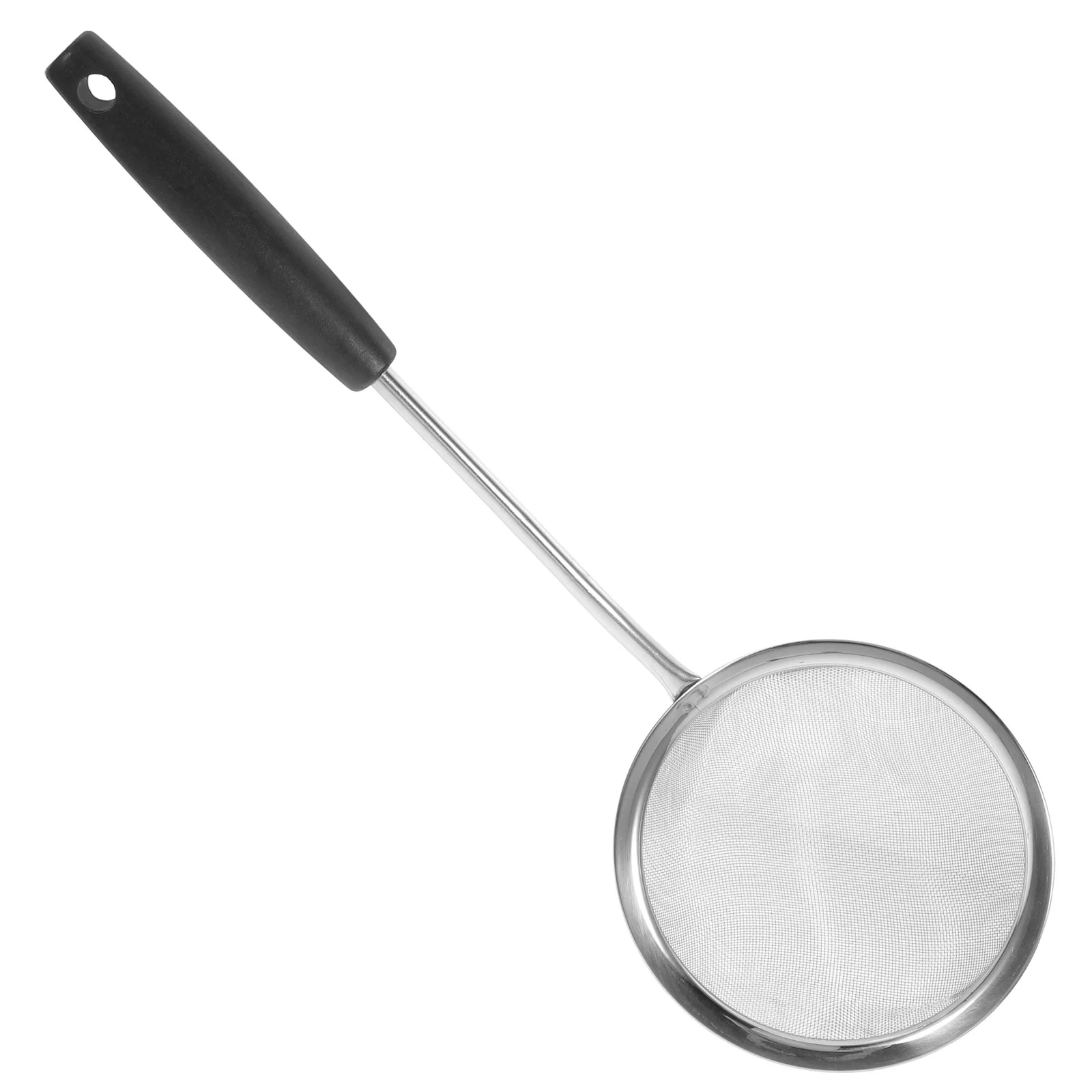 

Colander Strainers Kitchen Food Skimmer Ladle Slotted Spoon Handle Stainless Steel Pasta Oil Small