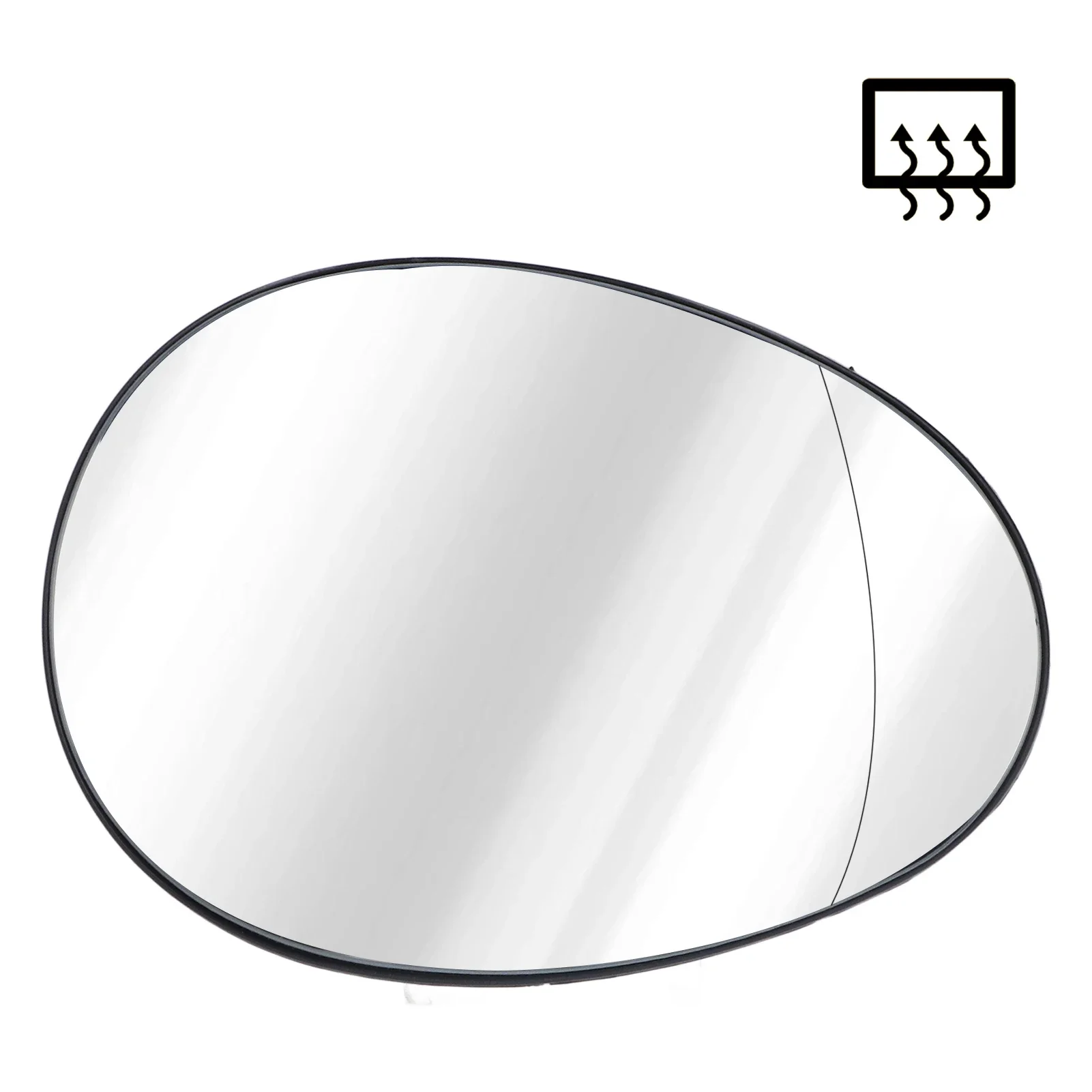 

Автомобильное боковое зеркало с подогревом, стекло для зеркала заднего вида для Mini Cooper R55 R56 R57 R58 R59 2007 ‑ 2015, левое/правое