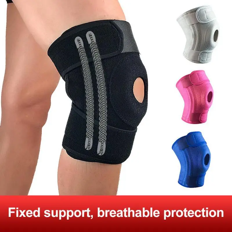 

1 шт. спортивный наколенник противоударный Противоскользящий наколенник для фитнеса для езды бега баскетбола тренировочный наколенник защита для колена