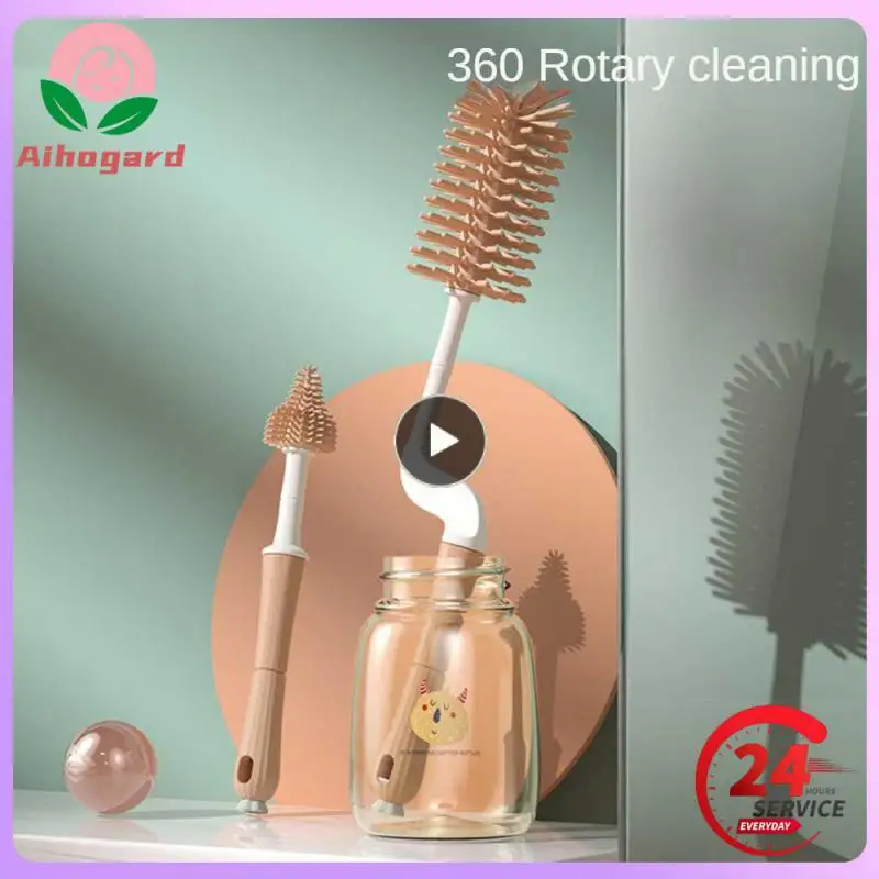 

Щетка для чистки жидкости для младенцев, с вращением на 360 °