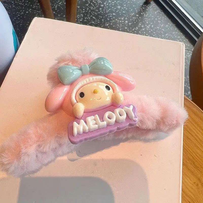 Sanrio HelloKitty осенне-зимний милый плюшевый брелок для ключей собака с корицей Куруми