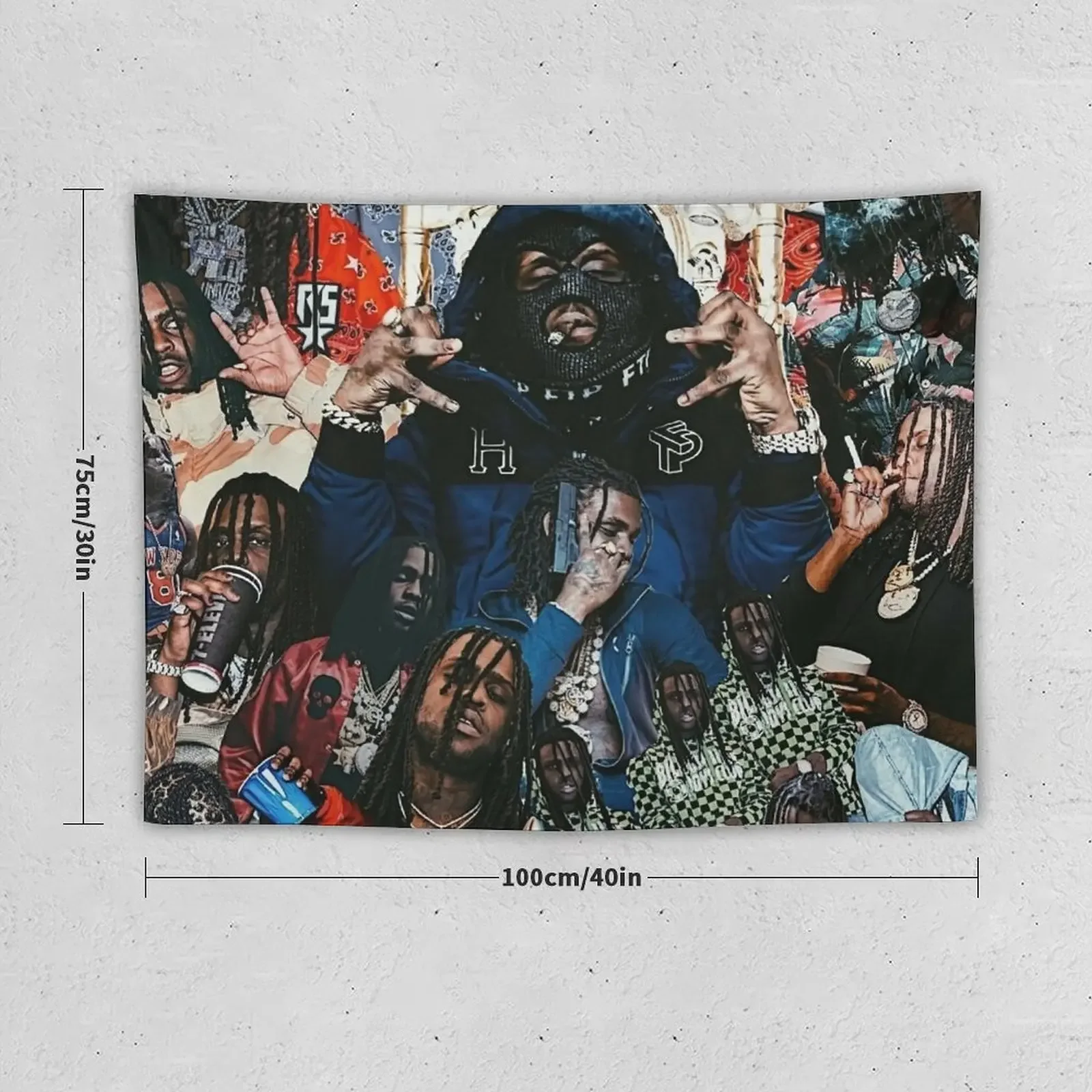 Эстетический коллаж от главного коллажа гобелен настенные покрытия