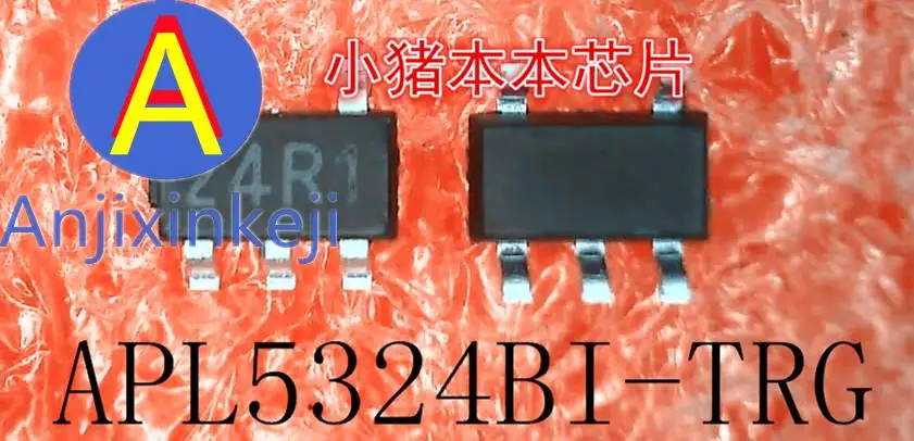 

10pcs 100% orginal new APL5324BI-TRG APL5324B 5324 Silkscreen: 24RI 24R1 IC SOT23-5