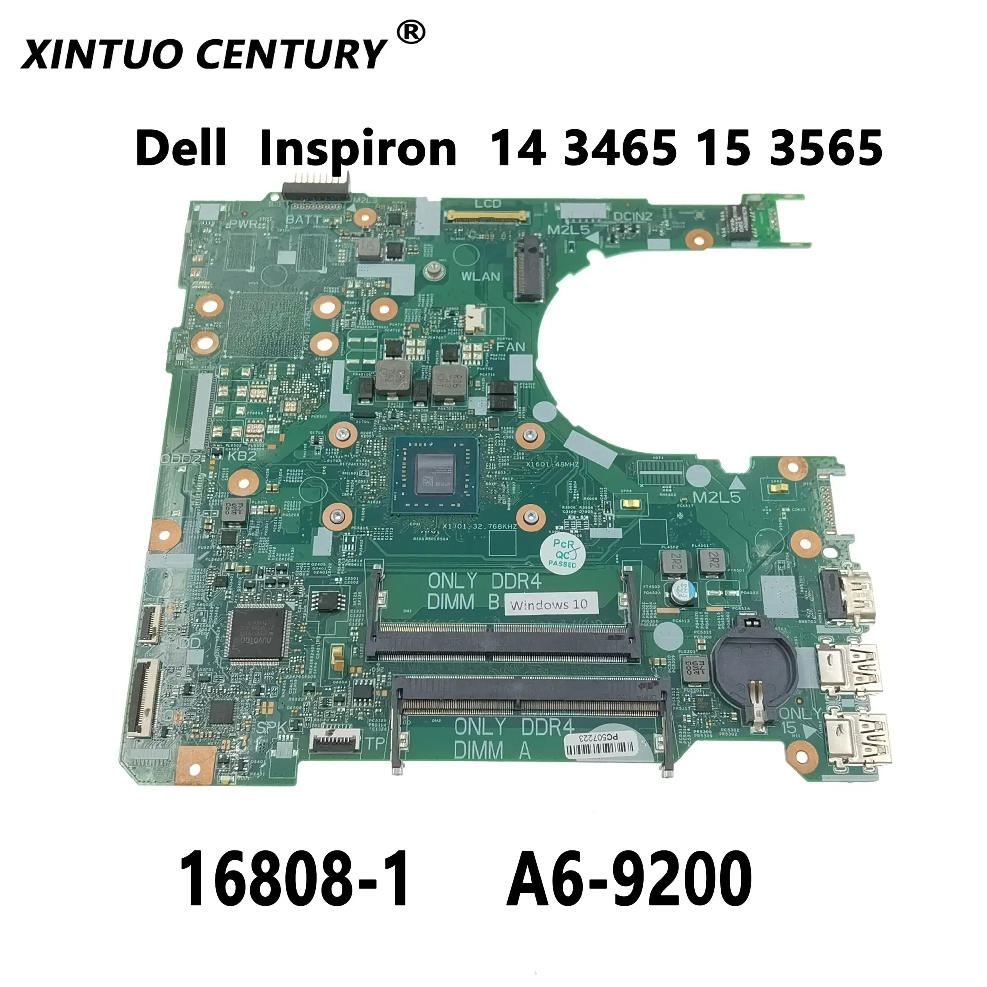 

Материнская плата для компьютера Dell Inspiron 14 3465 15 3565 16808