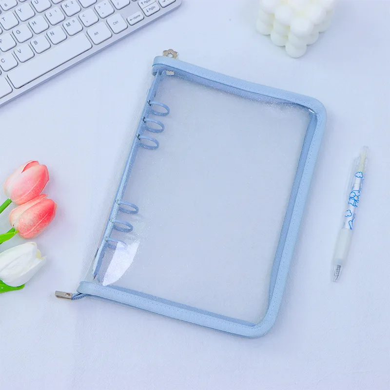 

A5 A6 папка на молнии Коллекция фотокарт книга открытка Женская тетрадь школьные канцелярские принадлежности