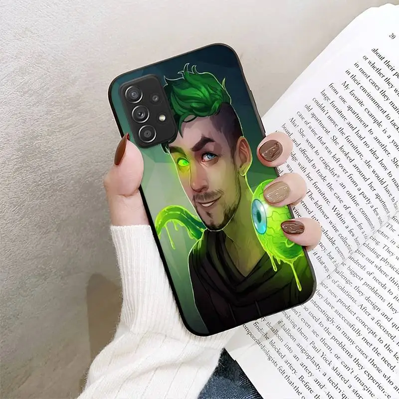 Чехол для телефона Zororong Jacksepticeye Samsung Galaxy S10 S20 S21 Note10 20Plus Ultra Shell |