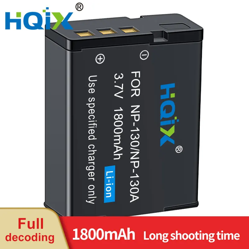 HQIX для CASIO EX-10 100 H30 H35 ZR2000 ZR3600 ZR3500 ZR3700 ZR400 ZR5500 камера NP-130 130A Аккумуляторная зарядное