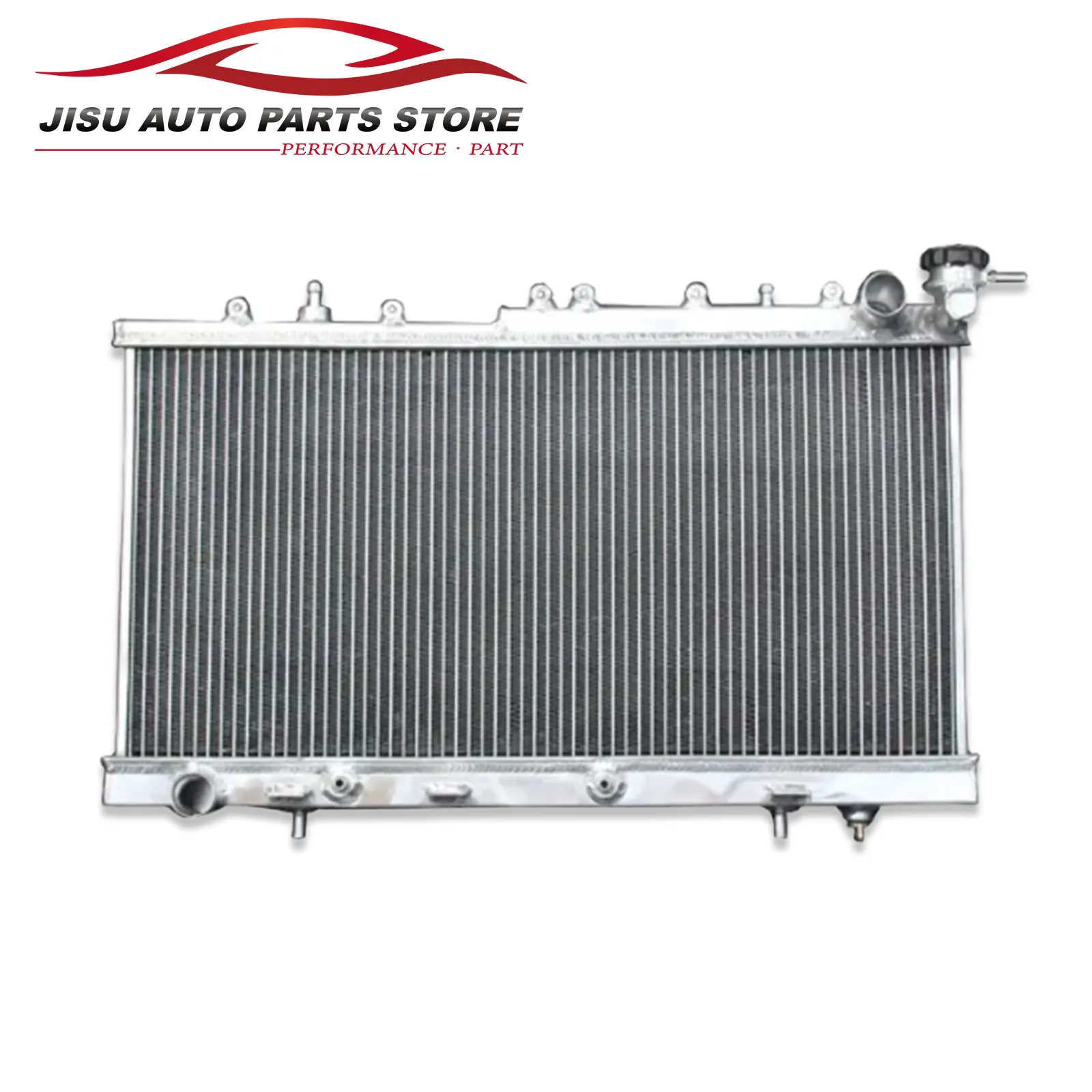 2-рядный алюминиевый радиатор + вентиляторы для 1991-2015 Nissan Sentra Tsuru Lucino 200SX Tsubame L4 AT 1992