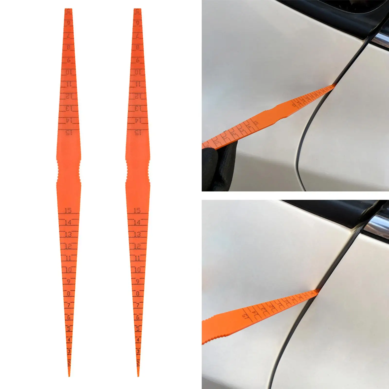 

2 шт., прибор для измерения зазоров капота автомобиля