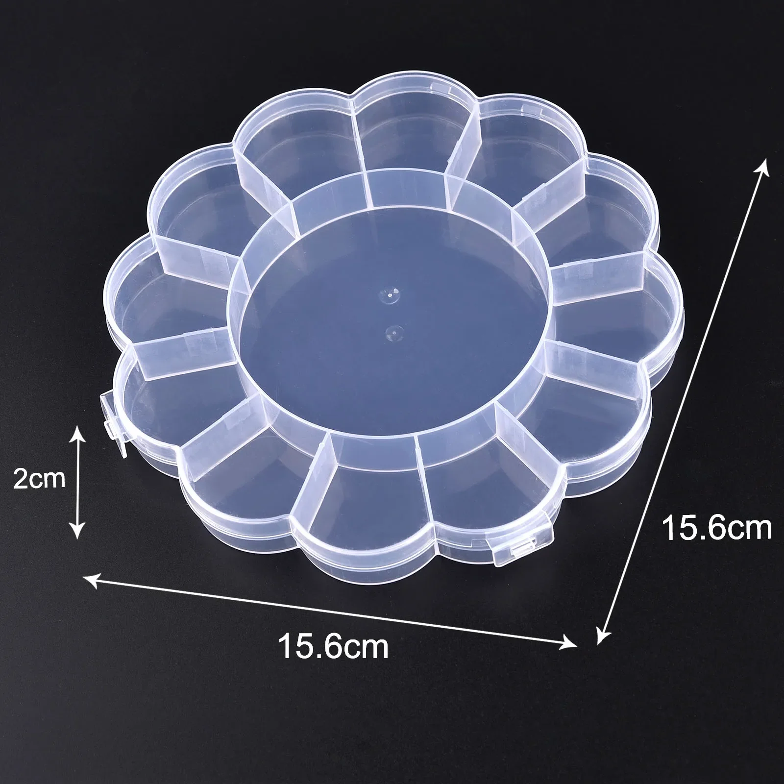 

Прозрачный пластиковый органайзер для украшений