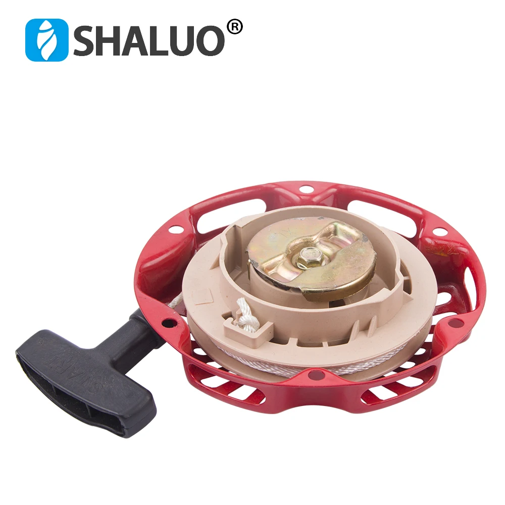 

Classic China 152F 154F Gasoline generator recoil starter spare parts replacement engine pull pate assembly 154F 156F