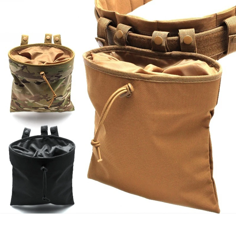 

Molle System Tactical Molle Dump Magazine Pouch Hunting Recovery Waist Bag Mag Drop Pouches Army Military Accessories Bags