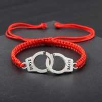 trendy handcuff bracelets for men handmade braided chain bracelet bangles women woven bracelet friendship lovers jewelry gifts
