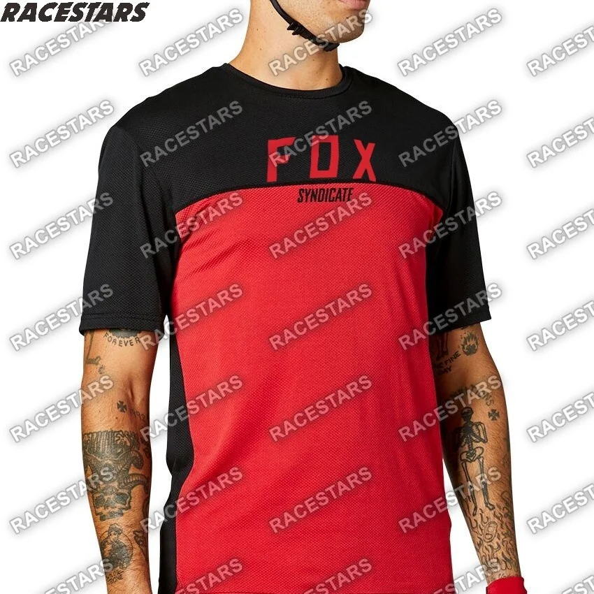 

Motocross Short Sleeve Racing Dirt Bike Men's Cycling Downhill Jerseys Mountain MTB Shirt Offroad DH Motorcycle Jersey Sportwear