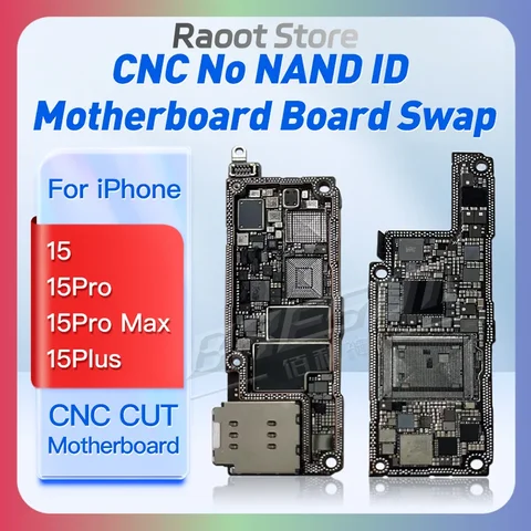 Материнская плата с ЧПУ для iPhone15 Pro, точная полированная основная плата для процессора, RF, для ЕС и США