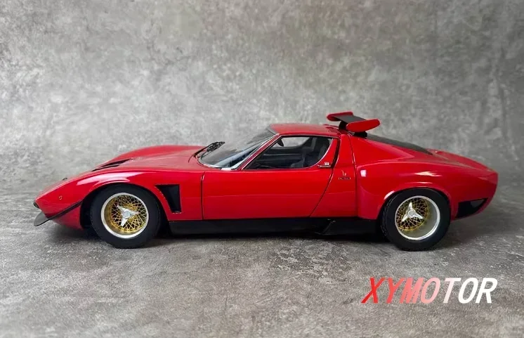 Модель автомобиля Kyosho 1:12 для Lamborghini MIURA SVR литой автомобиль из сплава детские