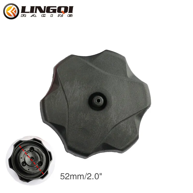 

Крышка топливного бака LINGQI для внедорожника мотоцикла, аксессуары, универсальная пластиковая крышка для масляных баков 52 мм, крышка для грязевого питбайка КТ мотокросса