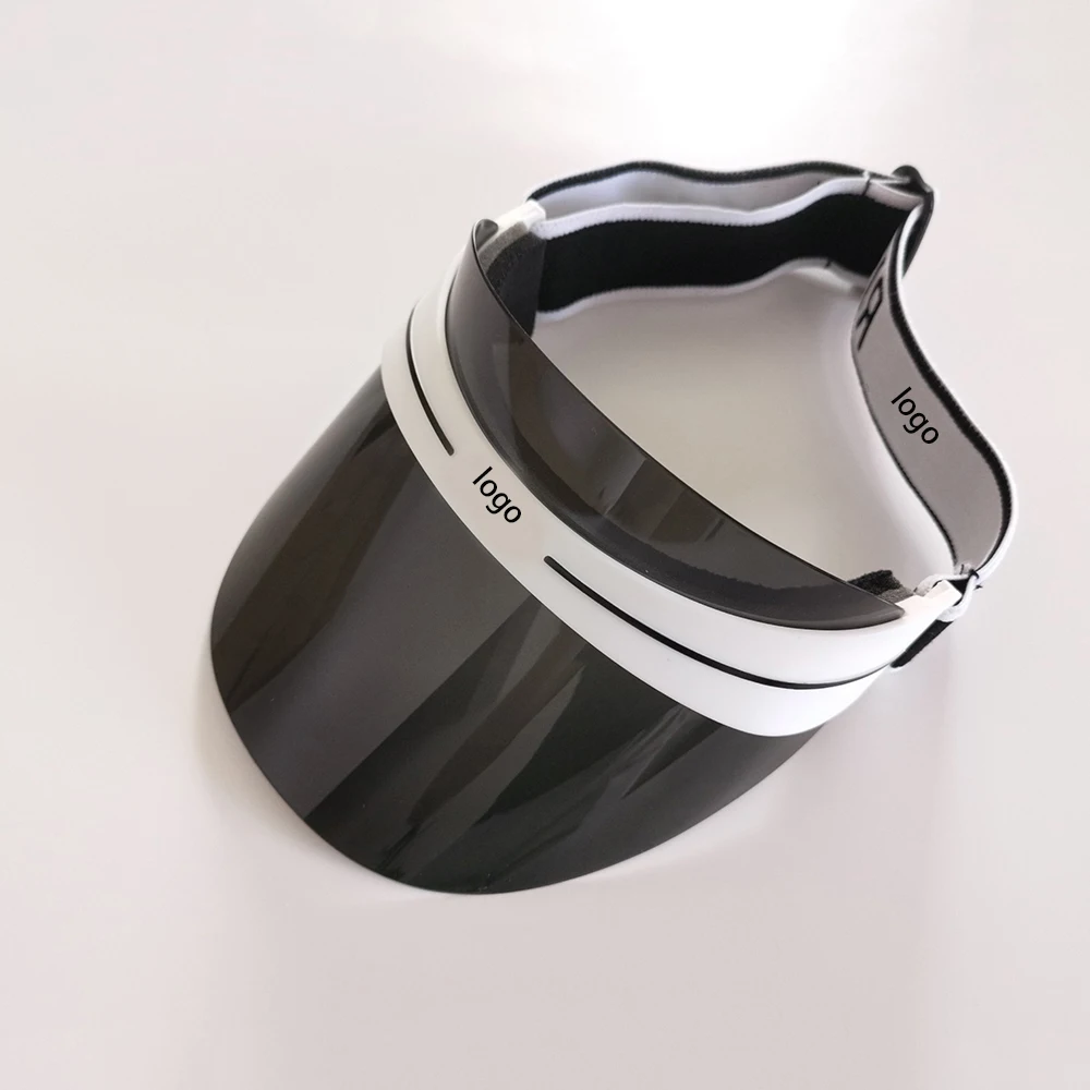 

Classical Sun Visor Cap Women's Summer Hat with UV Protection Customized Logo Visor Hat Luxury Brand Visor Cap
