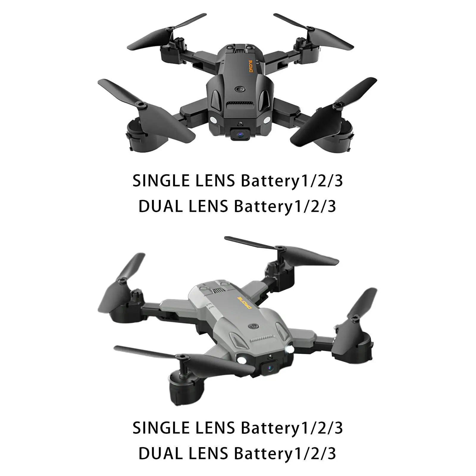 Portable Mini Drone with 4K Cameras Remote Control Drone Helicopter for Girls Beginners