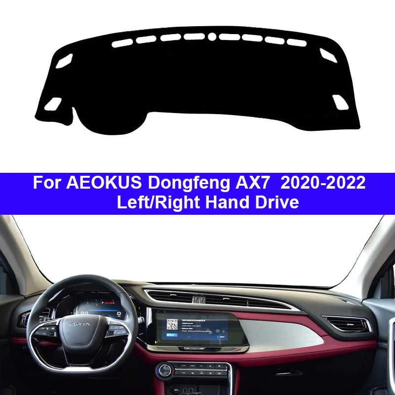 

Car Auto Inner Dashboard Cover For AEOKUS Dongfeng AX7 2020 2021 2022 LHD RHD Dashmat Carpet Cape Sun Shade Pad Rug Anti-sun