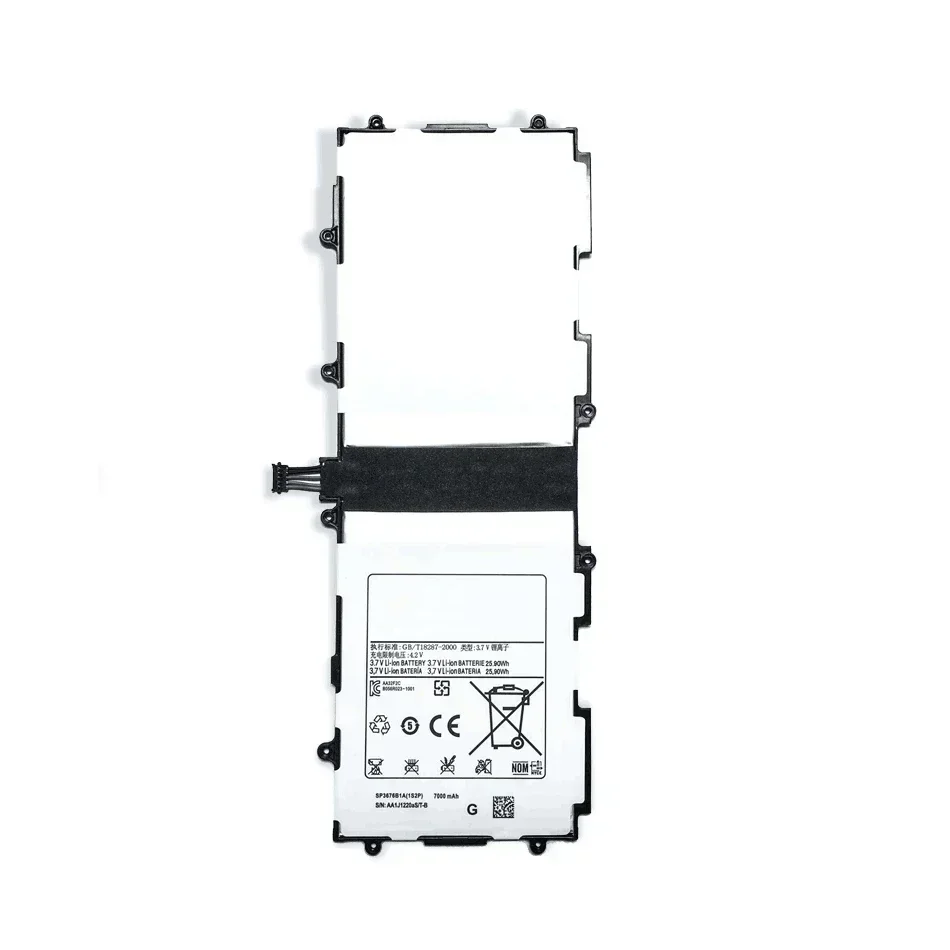 Аккумулятор для планшета Samsung GALAXY Note 10 1 GT N8000 N8010 N8020 P7500 P7510 Tab 2 P5100 7000 мАч SP3676B1A (1S2P)