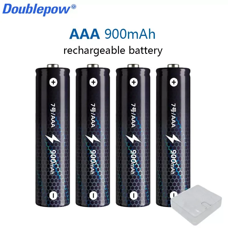 

AAA Batteries 1.2V 900mAh Ni-MH AAA Rechargeable Battery 3A Aaa Low Self Discharge Batteries for Flashlight, Toys,AAA Battery
