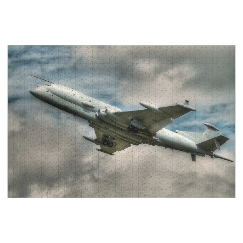 Nimrod MRA4 - морской патруль и атака самолет-пазл подарок на заказ деревянный декор