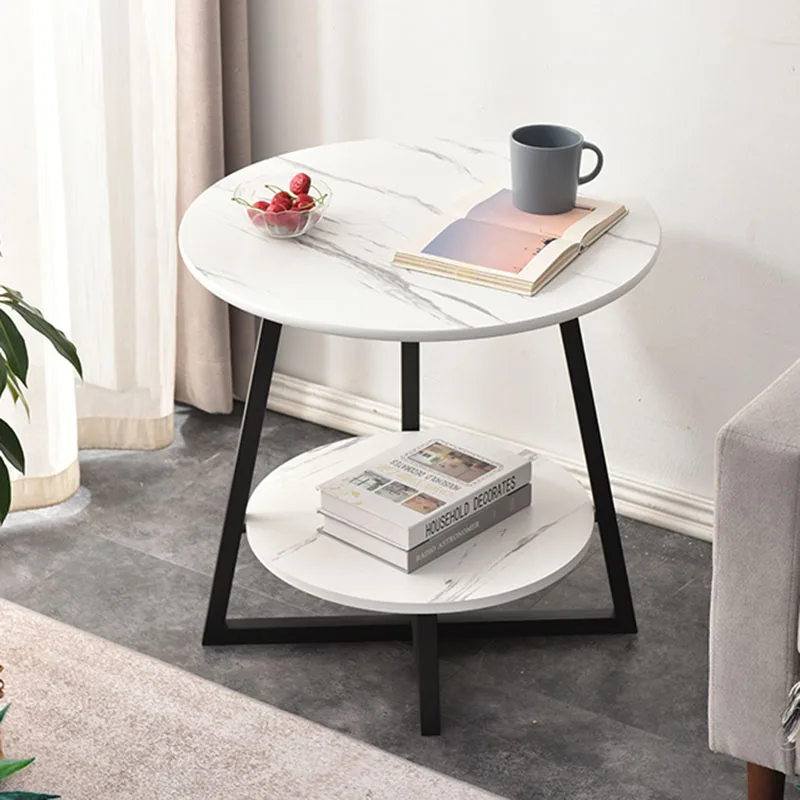 

Nordic Round Coffee Table Center Salon Outdoor Entryway Modern Coffee Table Hallway White Koffietafels Bedroom Furniture BB