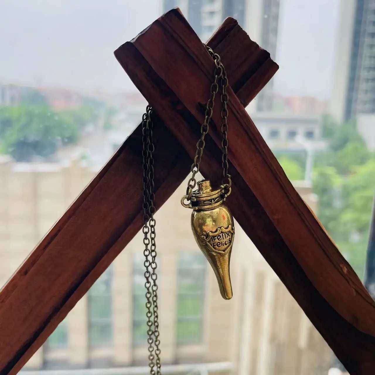 Винтажная Подарочная коробка ожерелье в виде бутылки для лекарств комплект из 2