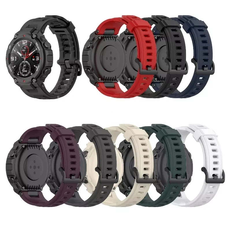 

Ремешок силиконовый для смарт-часов amazfit T-rex Trex Pro