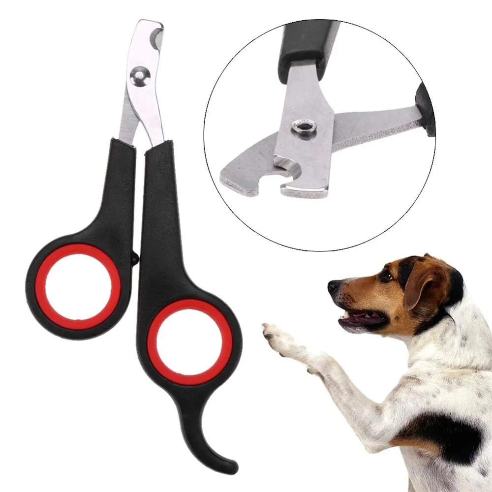 

Black 1pcs Pet Nail Claw Grooming Scissors Cutter Cats Nails Clipper Trimmer Dog Nail Clippers Pet Claw Nailclippers Supplies