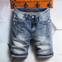 mens denim pants fashion loose wide leg jeans casual streetwear printed cross trousers pure cotton pants baggy men jeans