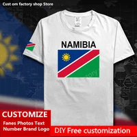 namibia t shirt custom jersey fans diy name number brand logo high street fashion hip hop loose casual t shirt nam namibian