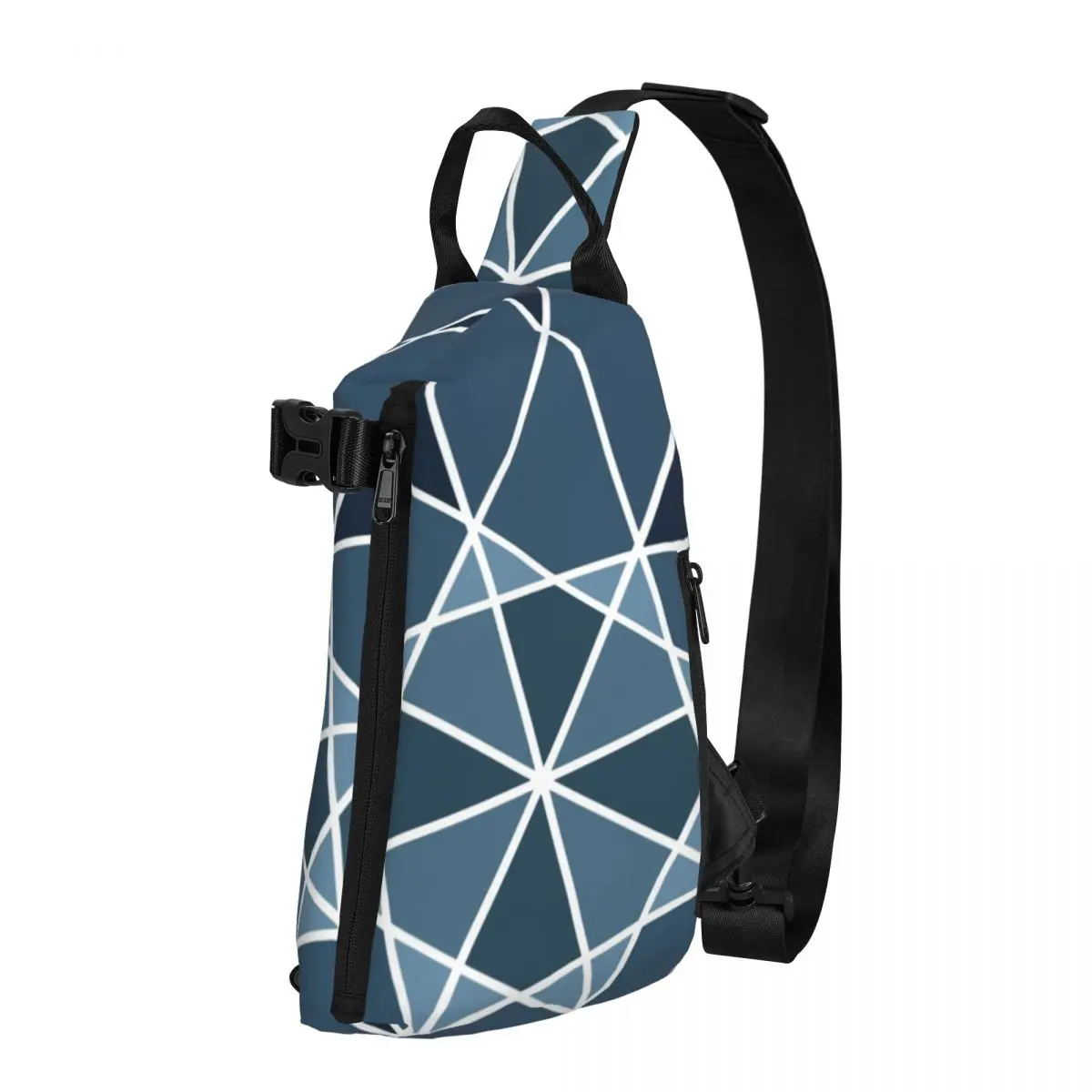 

Nordic Lines Shoulder Bags Geometric Shapes Funny Chest Bag Men University Travel Sling Bag Outdoor Designer Small Bags